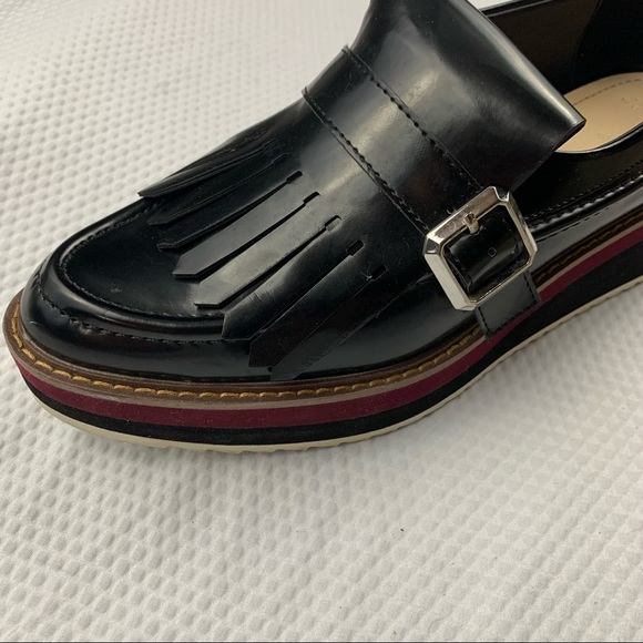 ZARA platform loafer with fringe - Picture 8 of 14